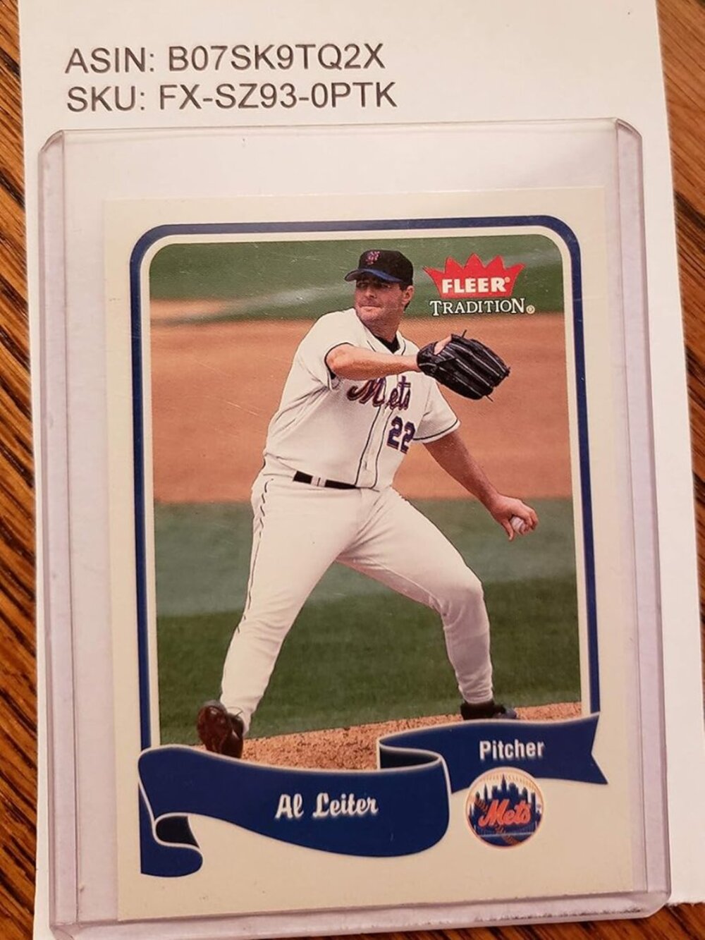 2004 Fleer Skybox International®AL LEITER, New York Mets™ Fleer Tradition '04
